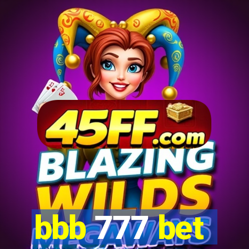bbb 777 bet